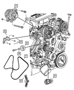 R4801632AA - Electrical: Engine Generator, Remanufactured for Mopar Image