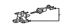 517010C021 - Body: Running Board Mounting Bracket for Toyota Image