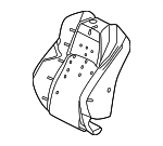 71552AK010 - Body: Seat Back Pad for Toyota: Tacoma Image