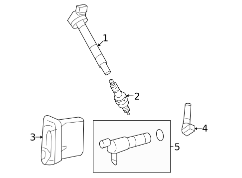 Ignition System for 2019 Toyota Land Cruiser #0