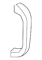 25932418 - Body: Pull Handle for Chevrolet: Silverado 1500, Silverado 2500 HD, Silverado 3500 HD | GMC: Sierra 1500, Sierra 2500 HD, Sierra 3500 HD Image