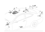 2048201723 - Electrical System: Interior Lamp for Mercedes-Benz Image