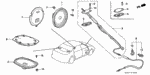 90105SB6003 - Electrical/Exhaust/Heater/Fuel: SCREW, PAN (4X12) for Honda Image