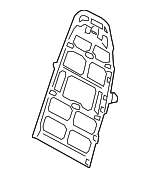 99152155100 - Body: Carrier for Porsche: 718 Boxster, 718 Cayman, 718 Spyder, 911, Boxster, Cayman Image