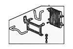 25500PMP000 - Cooling System: Cooler Assembly for Honda: Civic Image