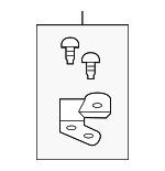 8119447040 - : 2010-2015 Toyota - Repair Bracket for Toyota: Prius, Prius Plug-In Image