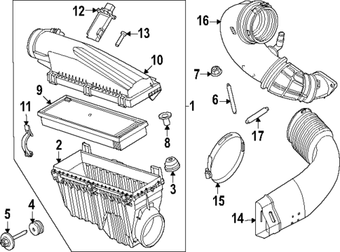 Air Intake for 2024 Ford Mustang #0
