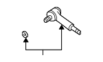 26041016 - Steering: Inner Tie Rod for GM Image