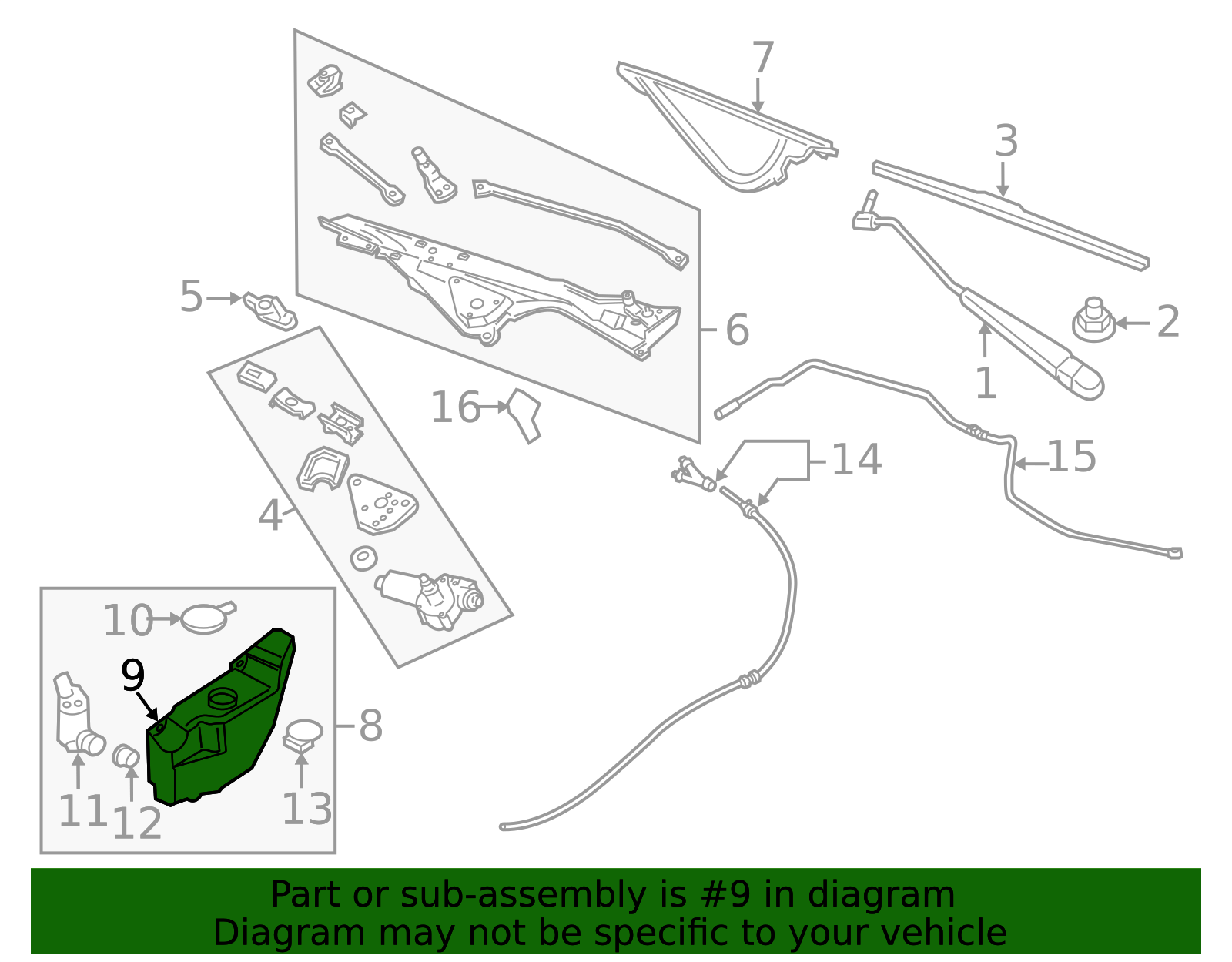 F2AZ-17618-A Reservoir f2az17618a | Fairway Ford OEM Parts