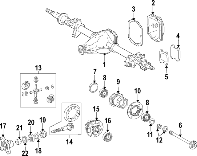 68026047AA - Universals &amp; Rear Axle: Axle Shafts for Mopar Image