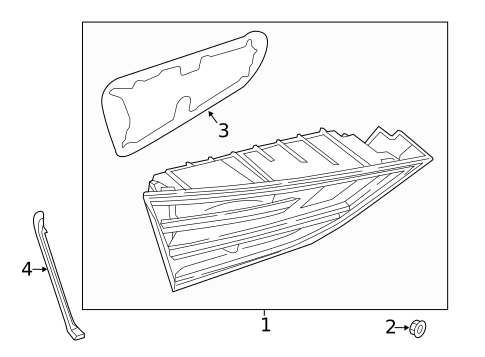 Backup Lamps for 2019 Audi A3 #1
