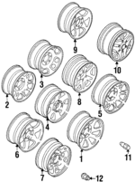 8973272260 - : Wheel, Alloy for Isuzu Image