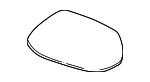 73200SL0506 - Body: Back Glass for Acura Image