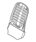 88390L3000DNN - Body: Seat Back Panel for Kia Image