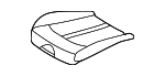 88150L2000 - Body: Seat Cushion Pad for Kia: K5 Image