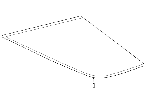 Glass & Hardware for 2022 Mercedes-Benz GLE 53 AMG&reg; SUV #0