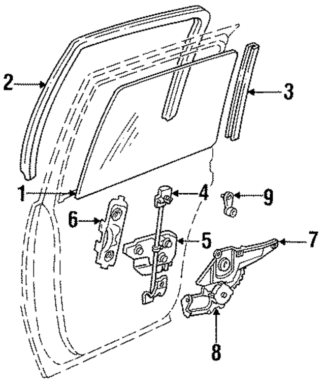 4615618 - Electrical: Window Motor for Mopar Image
