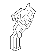 4M1898333A - HVAC: Retaining Bracket for Audi: A4, A4 allroad, A4 Quattro, A5 Quattro, A5 Sportback, A6 allroad, A6 Quattro, A7 Sportback, Q5, Q5 PHEV, Q5 Sportback, Q7, Q8, RS5, RS5 Sportback, RS6 Avant, RS7 Sportback, S4, S5, S5 Sportback, S6, S7 Sportback, SQ5, SQ5 Sportback Image