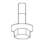 WHT002306 - Cooling System: Auxiliary Pump Screw for Audi: A4 allroad, A5 Quattro, A6, A6 allroad, A6 Quattro, A7 Sportback, A8 Quattro, Q5, Q5 PHEV, Q5 Sportback, Q7, RS Q8, RS6 Avant, RS7 Sportback, S5, S5 Sportback, S6, S7 Sportback, S8, SQ7, SQ8 Image