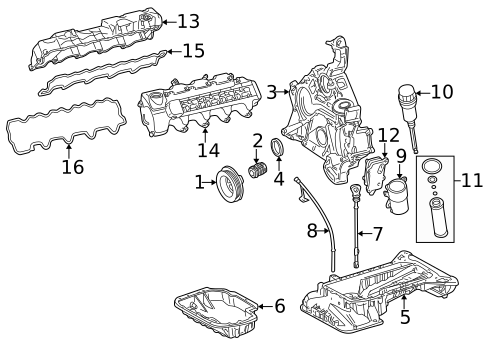 Engine Parts for 1998 Mercedes-Benz E430 #0