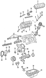 12593374 - Engine: Connecting Rod for Buick: LaCrosse, LeSabre, Lucerne, Park Avenue, Regal, Riviera | Chevrolet: Camaro, Impala, Lumina, Monte Carlo | Oldsmobile: 88, 98, Intrigue, LSS, Regency | Pontiac: Bonneville, Firebird, Grand Prix Image