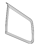 93185019 - : Quarter Glass for Saab: 9-3, 9-3X Image