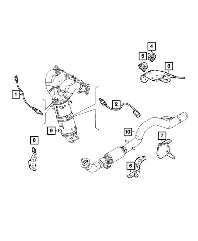 6511587AA - Electrical: Tube Clip for Mopar Image