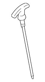 266112E022 - Engine: Dipstick for Kia: Forte, Forte Koup, Forte5, Optima, Seltos, Soul Image