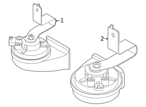 Horns for 2026 Hyundai Ioniq 9 #0