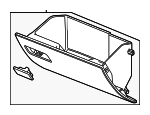 26443617 - Body: Glove Box Door for GM Image