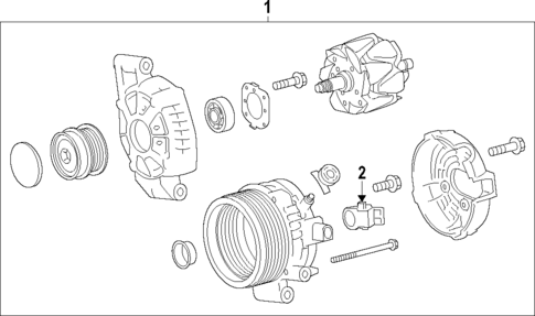 Alternator for 2023 Toyota Tundra #0