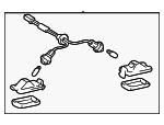 8127006020 - Electrical: License Lamp for Toyota: Avalon, Solara Image