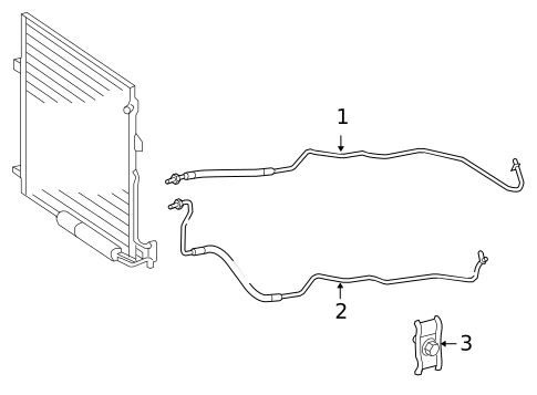 Trans Oil Cooler for 2010 Mercedes-Benz CL 600 #0