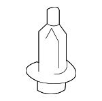 538790R010 - Body: Bumper Cover Retainer for Toyota Image