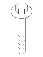 LR038977 - Suspension: Differential Bolt for Land-Rover Image
