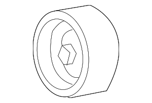 3C3Z-8678-EB - Pulley 2003-2010 Ford | Ford Parts Direct