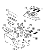 56045562AA - Electrical: Console Wiring for Mopar Image