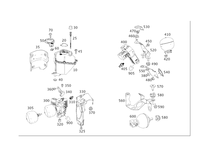19901211 - Springs, Suspension and Hydraulics: Self-Tap. Pan Head Screw for Mercedes-Benz: C400, C450 AMG, C63 AMG, Maybach S550, Maybach S560, Maybach S600, Maybach S650, S450, S550, S550e, S560, S600, S63 AMG, S65 AMG Image image