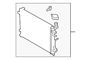253103L290 - : Radiator Assembly for Kia: Optima Image