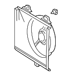 167110A140 - Cooling System: Fan Shroud for Toyota: Camry, Solara Image
