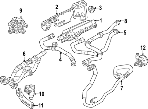 Heater Components for 2024 BMW i4 #0
