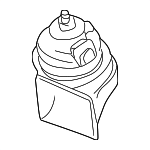 4K6951223 - Electrical: Horn for Volkswagen: Beetle, Cabrio, Cabriolet, Corrado, EuroVan, Golf, Jetta, Passat Image