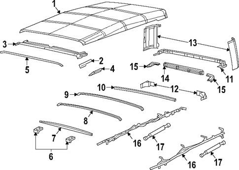 Convertible Top for 2022 Jeep Gladiator #0