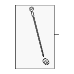 153010P040 - Engine: Dipstick for Lexus: GS300, GS350, IS250, IS300, IS350, RC300, RC350, RX350, RX350L, RX450h, RX450hL, TX550h+ Image