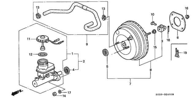 Master Power for 1997 Honda Civic #0