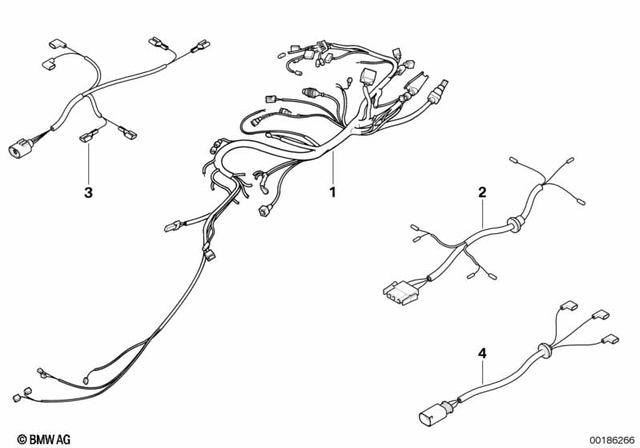 12517705912 - : Engine Wiring Harness for BMW-Motorrad Image