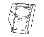 68612622AA - Body: Seat Back Pad for Mopar Image