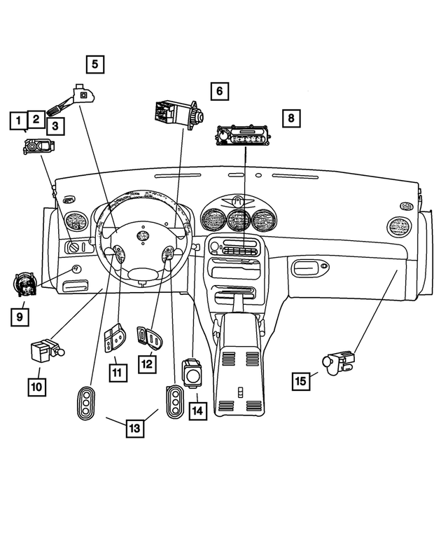 4602462AB - Electrical: Headlamp Switch for Mopar Image image