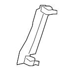 4M0201974A - Fuel System: Pipe Shield for Audi: Q7, Q8, RS Q8, SQ7, SQ8 Image