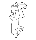 51217316361 - Body: Exterior Door Handle Base Bracket for Mini Image image
